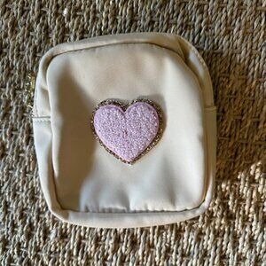 Stoney Clover Lane Heart Mini Pouch